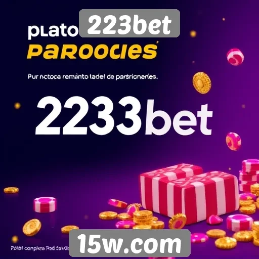 Promoções atraentes no 223bet para novos usuários